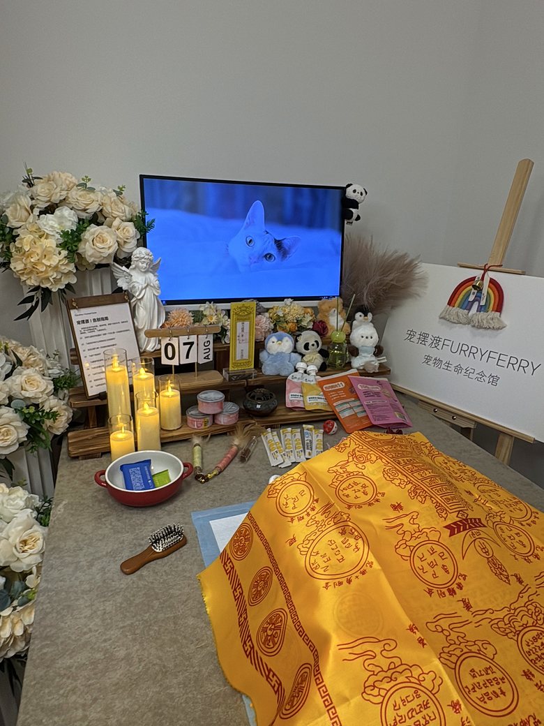 昆明宠物殡葬门店告别厅环境